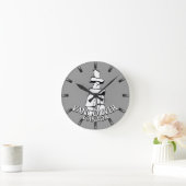Horloge Ronde Vancouver Clock Toxits Decor Vancouver Wall Clock (Maison)