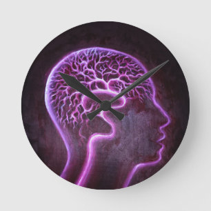 Horloge Ronde Vascularisation du cerveau humain