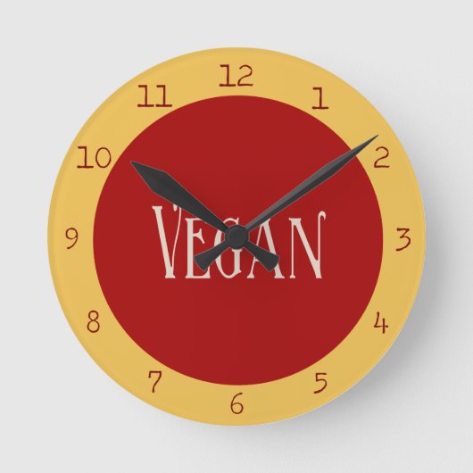 Horloge Ronde Vegan in a Red Circle (Recto)