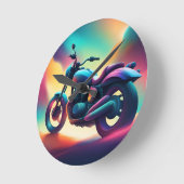 Horloge Ronde vélo (Angle)