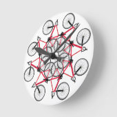 Horloge Ronde Vélo (Angle)