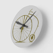 Horloge Ronde Vélo ancien (Angle)