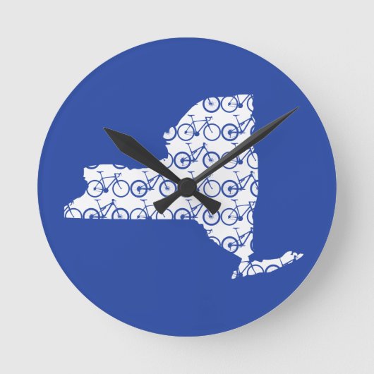 Horloge Ronde Vélo New York (Recto)