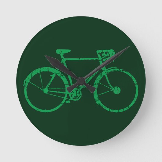 Horloge Ronde vélo - vélo + vélo (Recto)