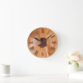 Horloge Ronde Venin de Horse-Lovers (Maison)