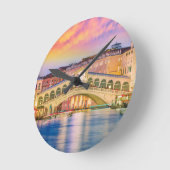 Horloge Ronde Venise Italie (Angle)