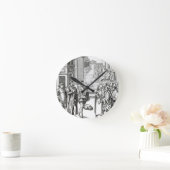 Horloge Ronde Vente par le crieur public, après une gravure sur (Maison)