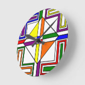 Horloge Ronde Verre Bauhaus (Angle)