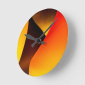 Horloge Ronde Verre brillant de Murano (Angle)