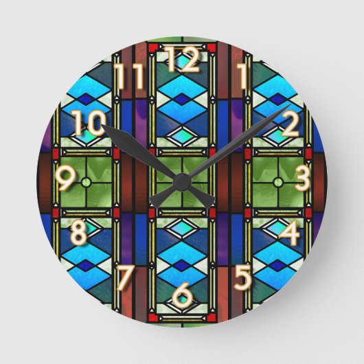 Horloge Ronde Verre souillé (Recto)