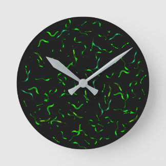 Horloge Ronde vers de gfp