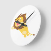 Horloge Ronde Very Hungry Cute (Angle)