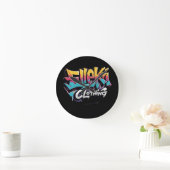 Horloge Ronde Vêtements Elleki (Maison)