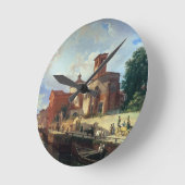 Horloge Ronde Via Fatabene Fratelli, Milan 1830 (Angle)