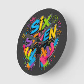 Horloge Ronde Vibe Six Seven (Angle)