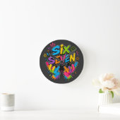 Horloge Ronde Vibe Six Seven (Maison)