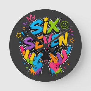 Horloge Ronde Vibe Six Seven