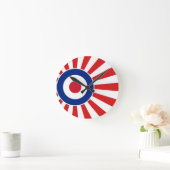 Horloge Ronde Vibrant Roundel Mods (Maison)
