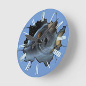 Horloge Ronde Vie continue (Angle)