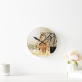 Horloge Ronde Vieille grange (Maison)