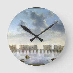 Horloge Ronde Vieux pont de Londres (huile), c.1630