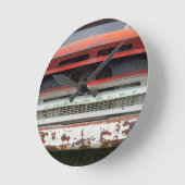 Horloge Ronde Vieux rouillé (Angle)