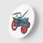 Horloge Ronde Vieux tracteur (Angle)