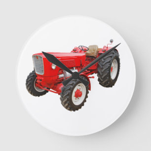 Horloge Ronde Vieux tracteur Güldner G 75 AS