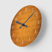 Horloge Ronde Vieux vintage (Angle)