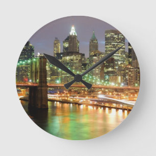Horloge Ronde View of Lower Manhattan and the Brooklyn Bridge