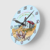 Horloge Ronde Viewpoint  Lighthouse clock  (Angle)