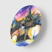 Horloge Ronde Ville (Angle)