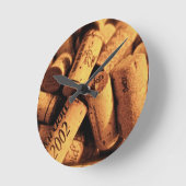 Horloge Ronde Vin (Angle)
