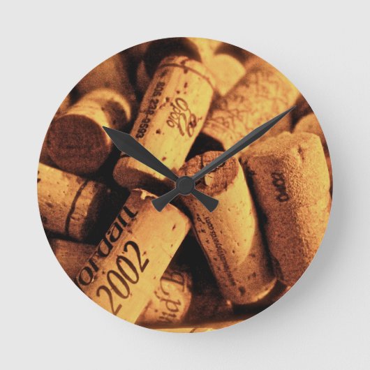 Horloge Ronde Vin (Recto)