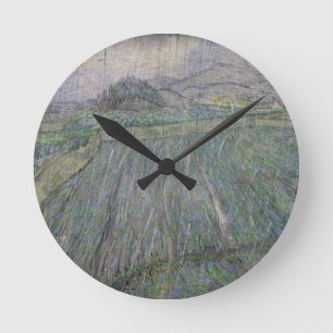 Horloge Ronde Vincent van Gogh   l'orage