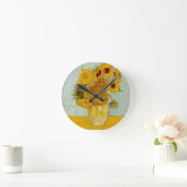 Horloge Ronde Vincent van Gogh Sunflowers (Maison)