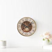 Horloge Ronde Vintage (Maison)
