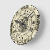 Horloge Ronde Vintage (Angle)