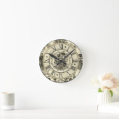 Horloge Ronde Vintage (Maison)