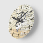 Horloge Ronde Vintage (Angle)