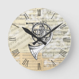 Horloge Ronde Vintage