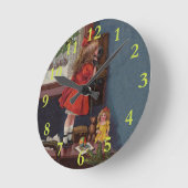 Horloge Ronde Vintage (Angle)