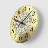 Horloge Ronde Vintage (Angle)