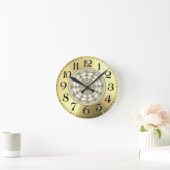 Horloge Ronde Vintage (Maison)
