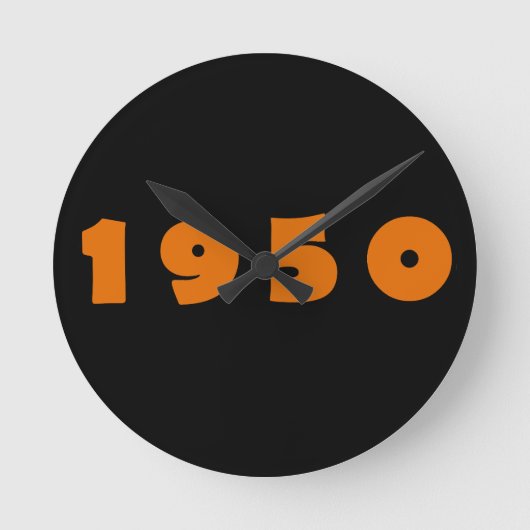 Horloge Ronde vintage 1965 (Recto)