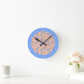 Horloge Ronde Vintage Arabesque (Maison)