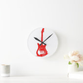 Horloge Ronde Vintage Guitar Wall Clock (Maison)