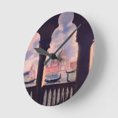 Horloge Ronde Vintage Venice (Angle)