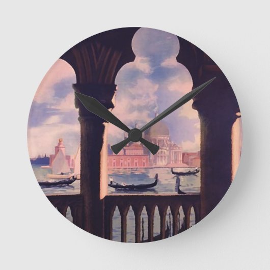Horloge Ronde Vintage Venice (Recto)