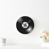 Horloge Ronde Vinyle (Maison)